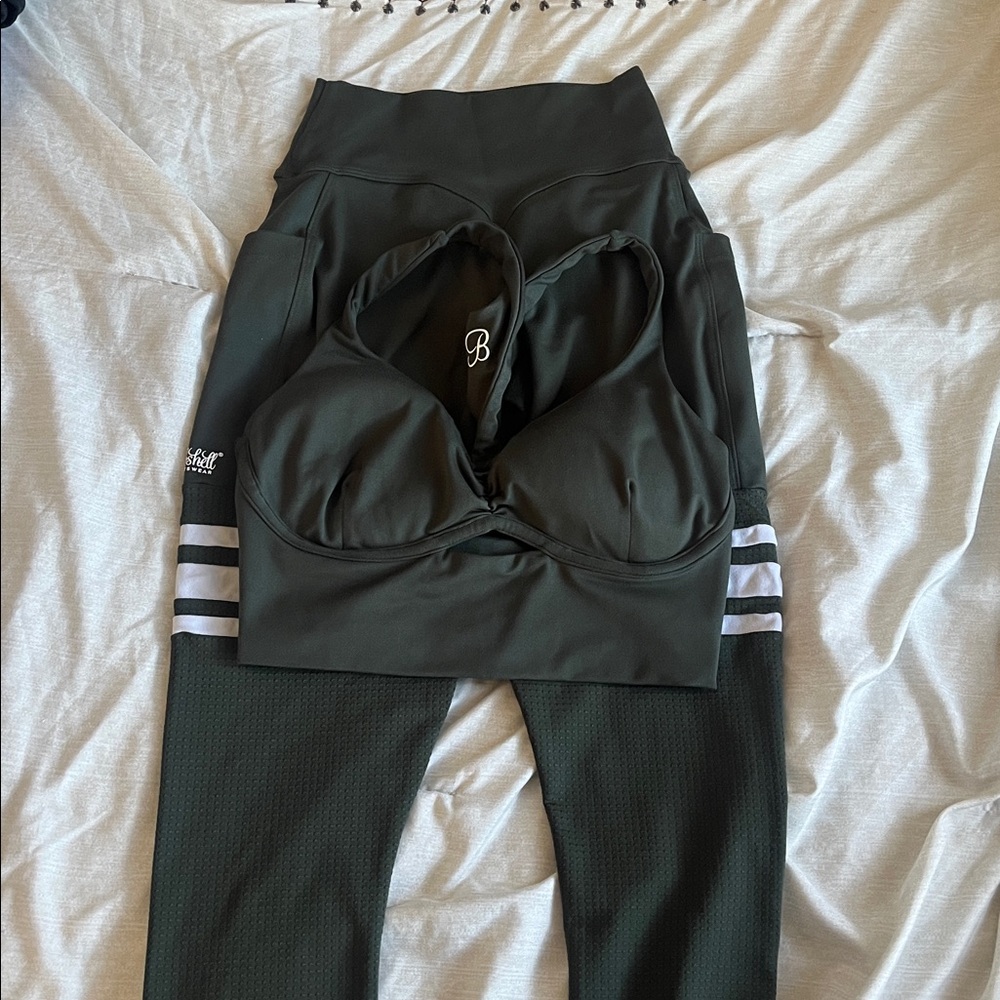 Bombshell Sportswear Black Longline Padded Bralette